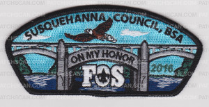 Patch Scan of On My Honor FOS 2016 