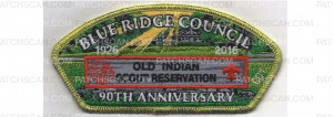 Patch Scan of Old Indian Scout Reservation 90th Anniversary CSP 