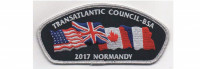 Normandy Camporee CSP Metallic Silver (PO 86723) Transatlantic Council #802