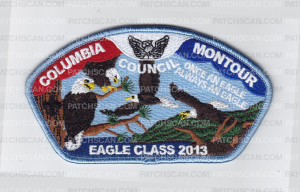 Patch Scan of Col-Montour Eagle Class 2013