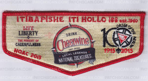 Patch Scan of Cheerwine Tan Flap
