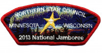 TB 209676 NS Jambo CSP 2013 Northern Star Council #250