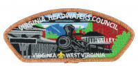 Virginia Headwaters Council Lewis & Clark CSP (Bronze Metallic)  Virginia Headwaters Council formerly, Stonewall Jackson Area Council #763