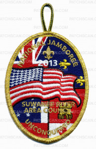 Patch Scan of 2013 JAMBOREE-SUWANNEE RIVER AREA COUNCIL- #211060