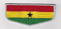 Black Eagle Lodge Ghana OA Flap Transatlantic Council #802
