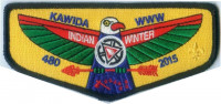 Indian Winter Lodge flap (84955) Blue Grass Council #204