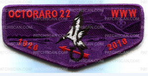 Patch Scan of Octoraro Lodge Flap 1926-2016