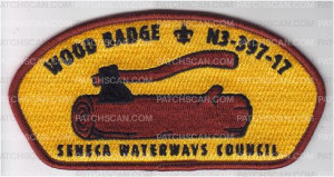 Patch Scan of Wood Badge N3-397-17 CSP