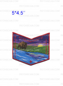 Patch Scan of Kit-Ke-Hak-O-Kut 97 Miniconjou NOAC 2024 pocket patch