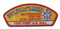GSLC 2017 National Jamboree 1997 JSP Great Salt Lake Council #590 merged with Trapper Trails Council