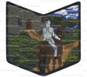 Patch Scan of 209 NOAC 2022 knight dragon pocket patch