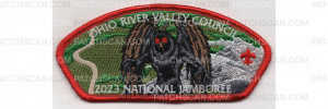 Patch Scan of 2023 National Jamboree CSP Mothman (PO 101214)