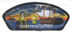 Patch Scan of French Creek Council 50th Anniversary - Oliver PerryDistrict