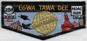 Patch Scan of EGWA FUNDRAISER TOP