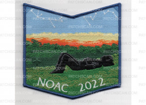 Patch Scan of NOAC 2022 Pocket Patch (PO 100383)