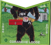 Comanche Lodge Construction Bear Spring Pocket Louisiana Purchase Council #213