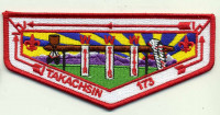 Takachsin Lodge Flap Sagamore Council #162
