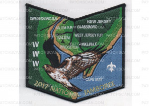 Patch Scan of 2017 National Jamboree Pocket Patch (PO 87115)