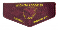 Wichita Lodge 35 National Jamboree 2017 Flap Northwest Texas Council #587