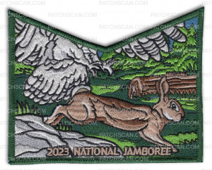 Patch Scan of P24898B 2023 National Jamboree Tantamous Lodge