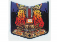 Fire Hands Ceremonial Pocket Patch NOAC 2015 (job 105777) Yucca Council #573