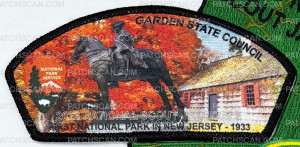 Patch Scan of Garden State Council 2023 Jamboree Set