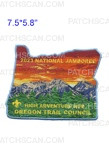 Patch Scan of 2023 NSJ Oregon Trail Center Piece 
