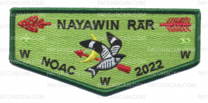 Patch Scan of Nayawin RaR NOAC 2022 Delegate Flap