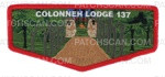 Patch Scan of Colonneh Lodge 137 (Pathway) Red Border