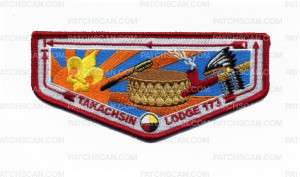 Patch Scan of Takachsin Lodge 173 - OA Flap 