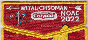 Patch Scan of Witauchsoman Lodge #44 Crayola NOAC Set