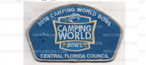 Patch Scan of 2018 Camping World Bowl CSP (PO 88311)