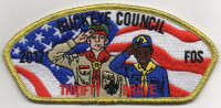 BUCKEYE FOS -GOLD BORDER Buckeye Council #436
