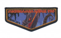 Michigamea Lodge 110 NOAC 2018 flap #3 Pathway to Adventure Council #