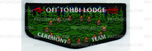 Patch Scan of Ceremony Team Flap (PO 101685)