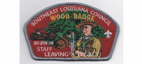 Wood Badge CSP Grey Border (PO 87513) Southeast Louisiana Council #214
