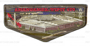 Patch Scan of Amangamek-Wipit 470 WWW Pentagon Flap