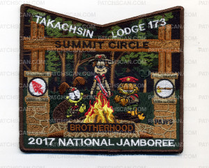 Patch Scan of Takachsin Lodge Jamboree Pocket
