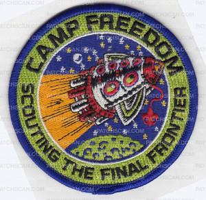 Patch Scan of X168819A CAMP FREEDOM 2013 