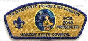 Patch Scan of Garden State Council FOS 2018