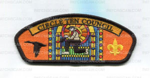 Patch Scan of Circle Ten Council Reverent 2024 (James Ray)