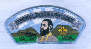 Patch Scan of Stonewall Jackson Area CCL Blue CSP 