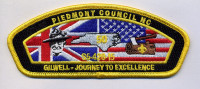 Piedmont Council- Gilwell- Journey to Excellence- STAFF D# 240801 Piedmont Area Council #420