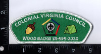 Colonial Virginia Council Wood Badge SR-595-2020 Colonial Virginia Council #595