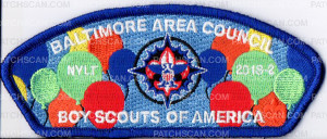 Patch Scan of Baltimore Area Council Balloons NYLT 2018-2