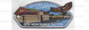 Patch Scan of Memorabilia Auction 2017 CSP Metallic Silver border