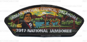 Patch Scan of Indian Nations Council- 2017 National Jamboree (