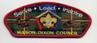 Serve-Lead-Inspire (Mason Dixon Council)  Mason-Dixon Council #221(not active) merged with Shenandoah Area Council