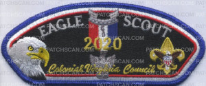 Patch Scan of 416254- Eagle Scout 