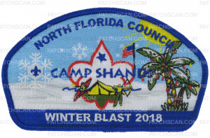 Patch Scan of North Florida Council - Winterblast CSP 